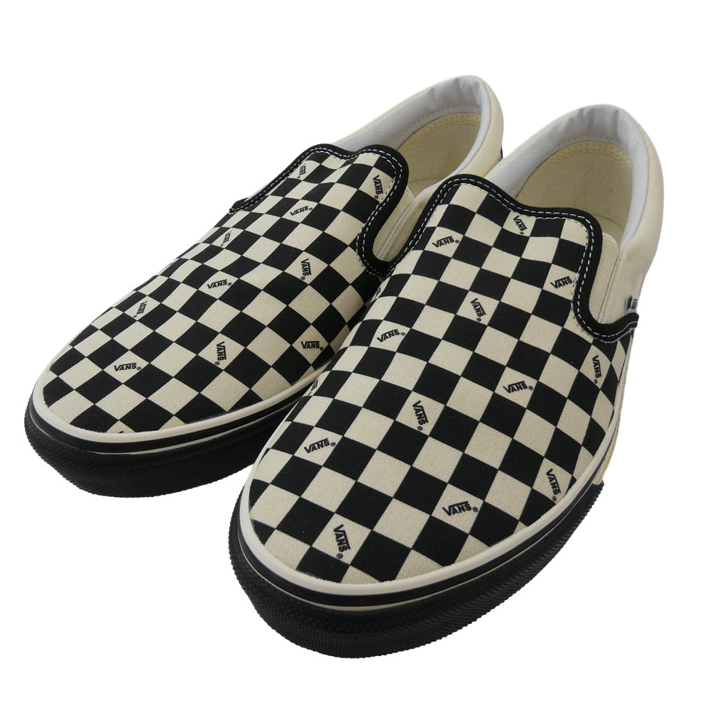 STANDARD CALIFORNIA スタンダードカリフォルニア V98CF Vans SD SLIP ON スリッポン ローカットスニーカー ブラック系 28cm【中古】