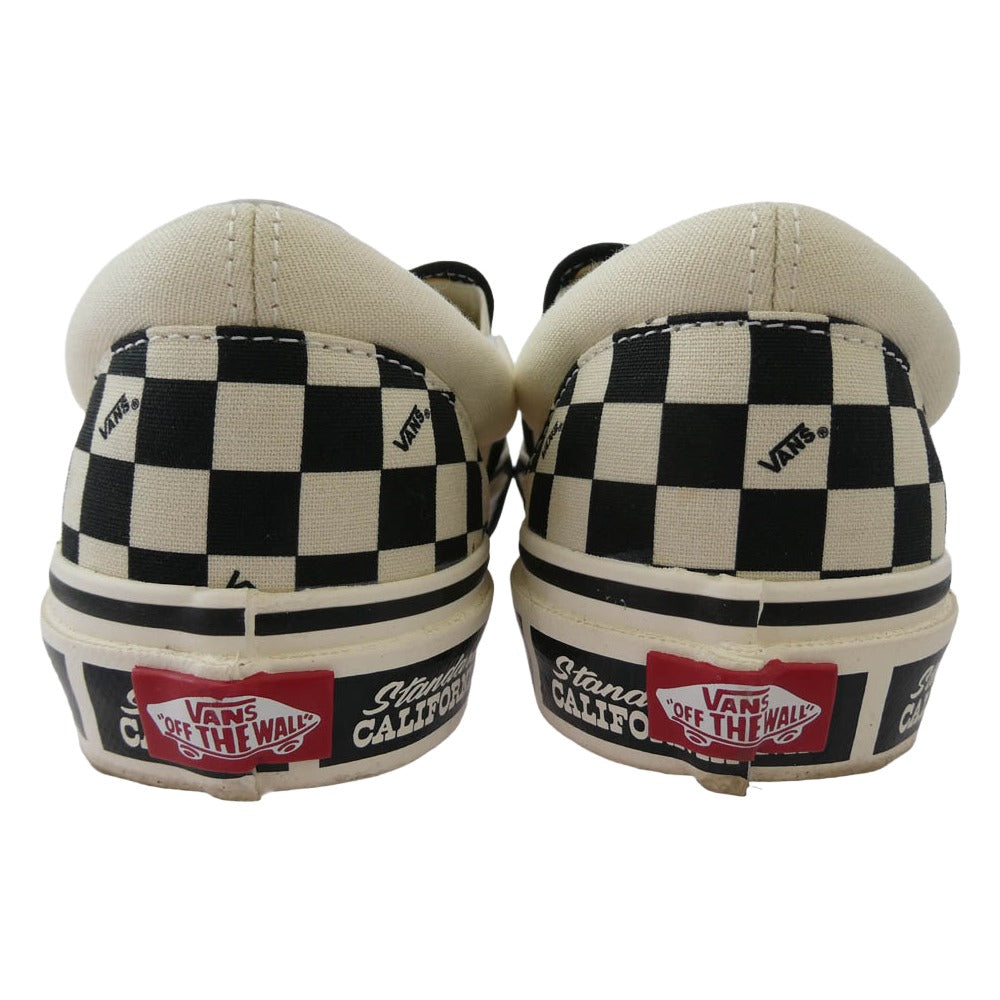 STANDARD CALIFORNIA スタンダードカリフォルニア V98CF Vans SD SLIP ON スリッポン ローカットスニーカー ブラック系 28cm【中古】