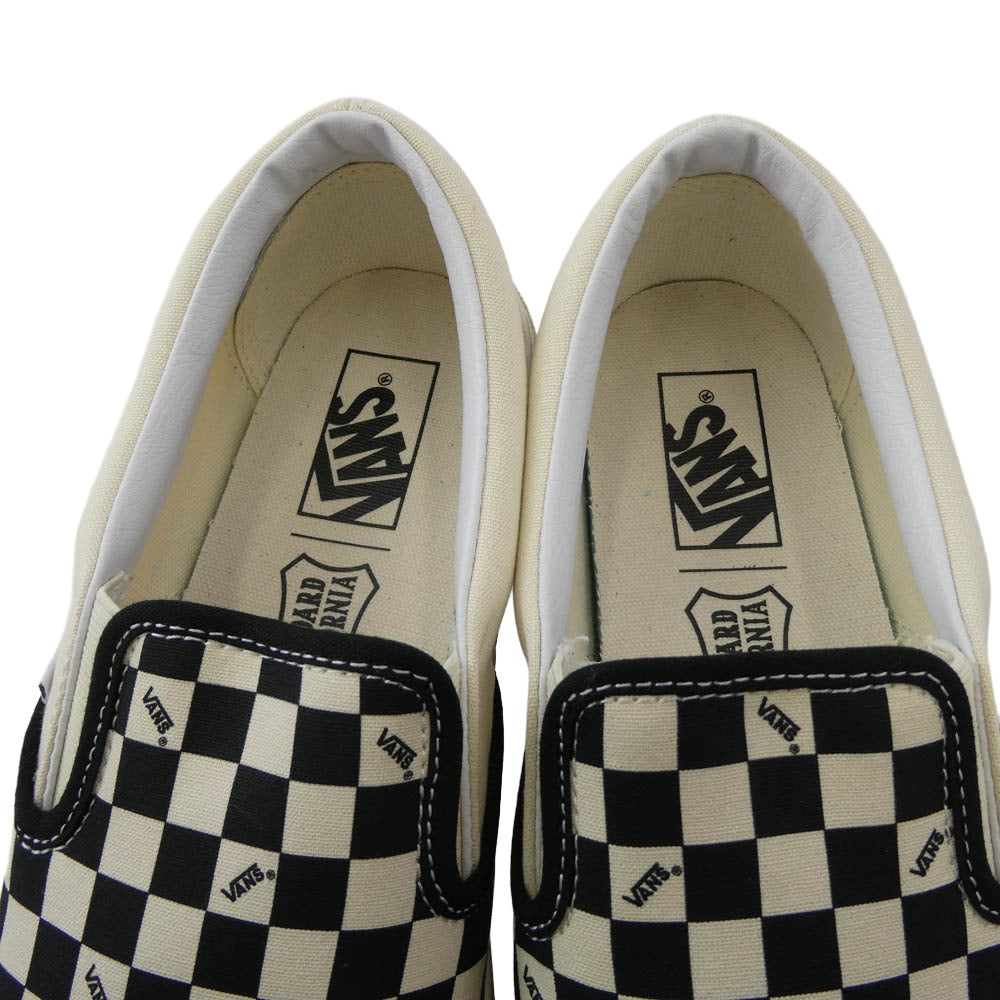 STANDARD CALIFORNIA スタンダードカリフォルニア V98CF Vans SD SLIP ON スリッポン ローカットスニーカー ブラック系 28cm【中古】