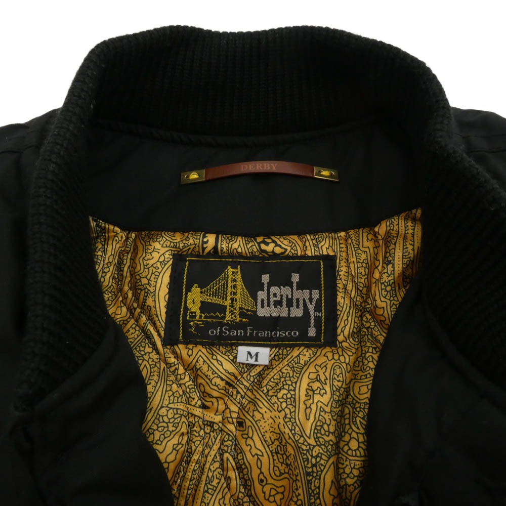 ダービー オブ サンフランシスコ CLASSIC DERBY JACKET クラシック ダービー ジャケット ブラック系 M【中古】