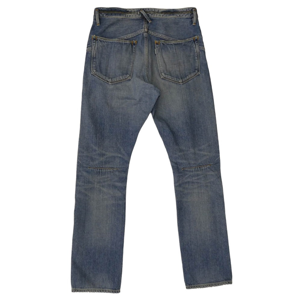 nonnative ノンネイティブ NN-P2404 DWELLER 5P JEANS 12.5oz SELVEDGE DENIM VW JULE リペア デニム パンツ インディゴブルー系 ０【中古】