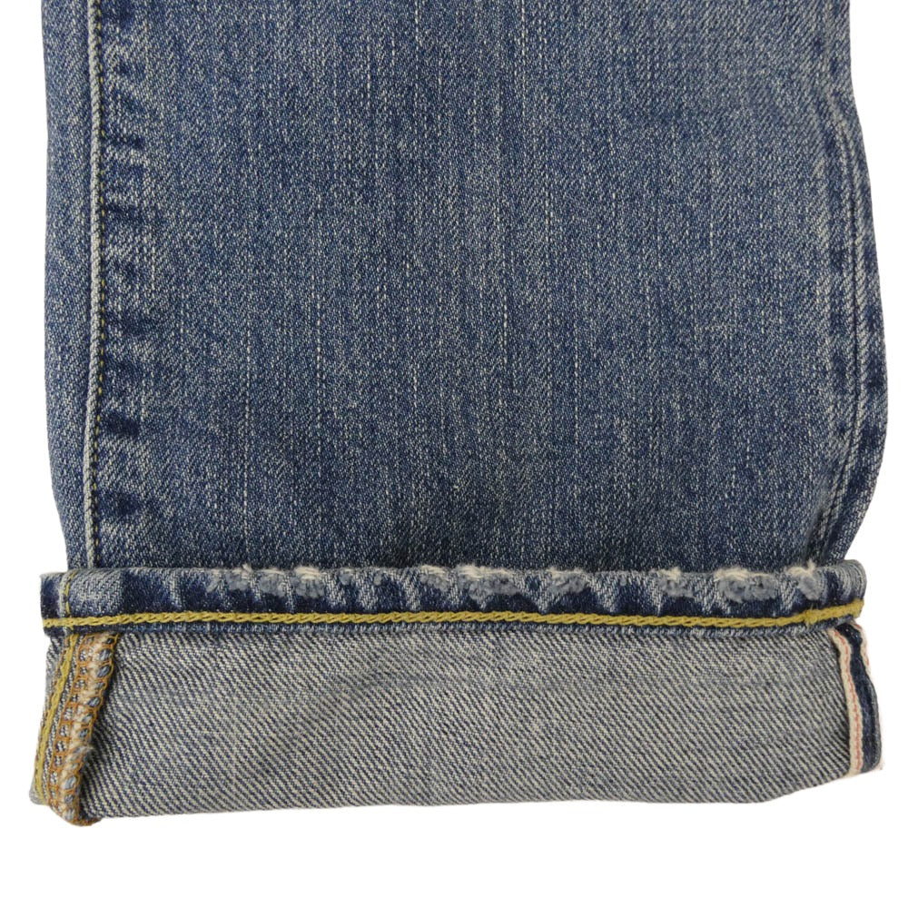nonnative ノンネイティブ NN-P2404 DWELLER 5P JEANS 12.5oz SELVEDGE DENIM VW JULE リペア デニム パンツ インディゴブルー系 ０【中古】