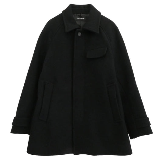 メイン アトラクション ウール ステンカラー コート ブラック系 1【中古】