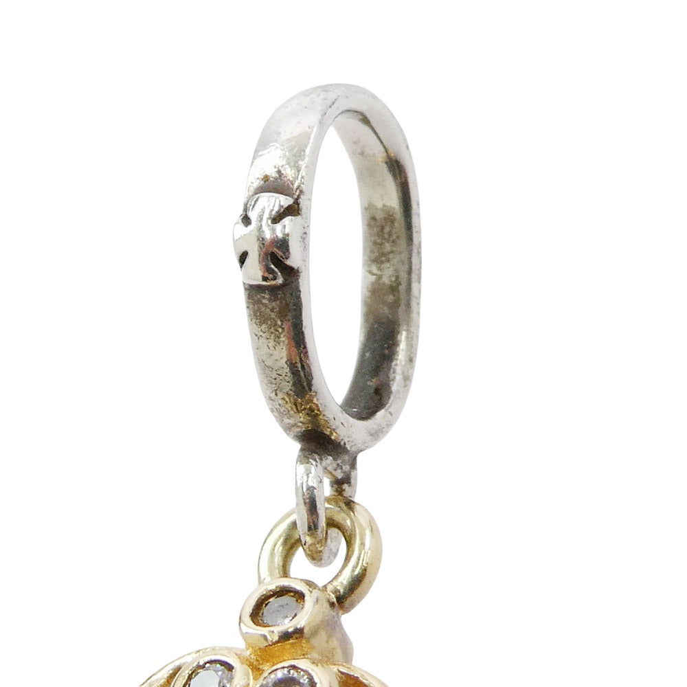 Loree Rodkin ローリーロドキン K18 シルバー バチカンクロス ペンダントトップ ゴールド系 シルバー系【中古】