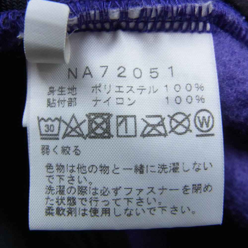 THE NORTH FACE ノースフェイス NA72051 Denali Jacket デナリ フリース ジャケット パープル系 M【中古】