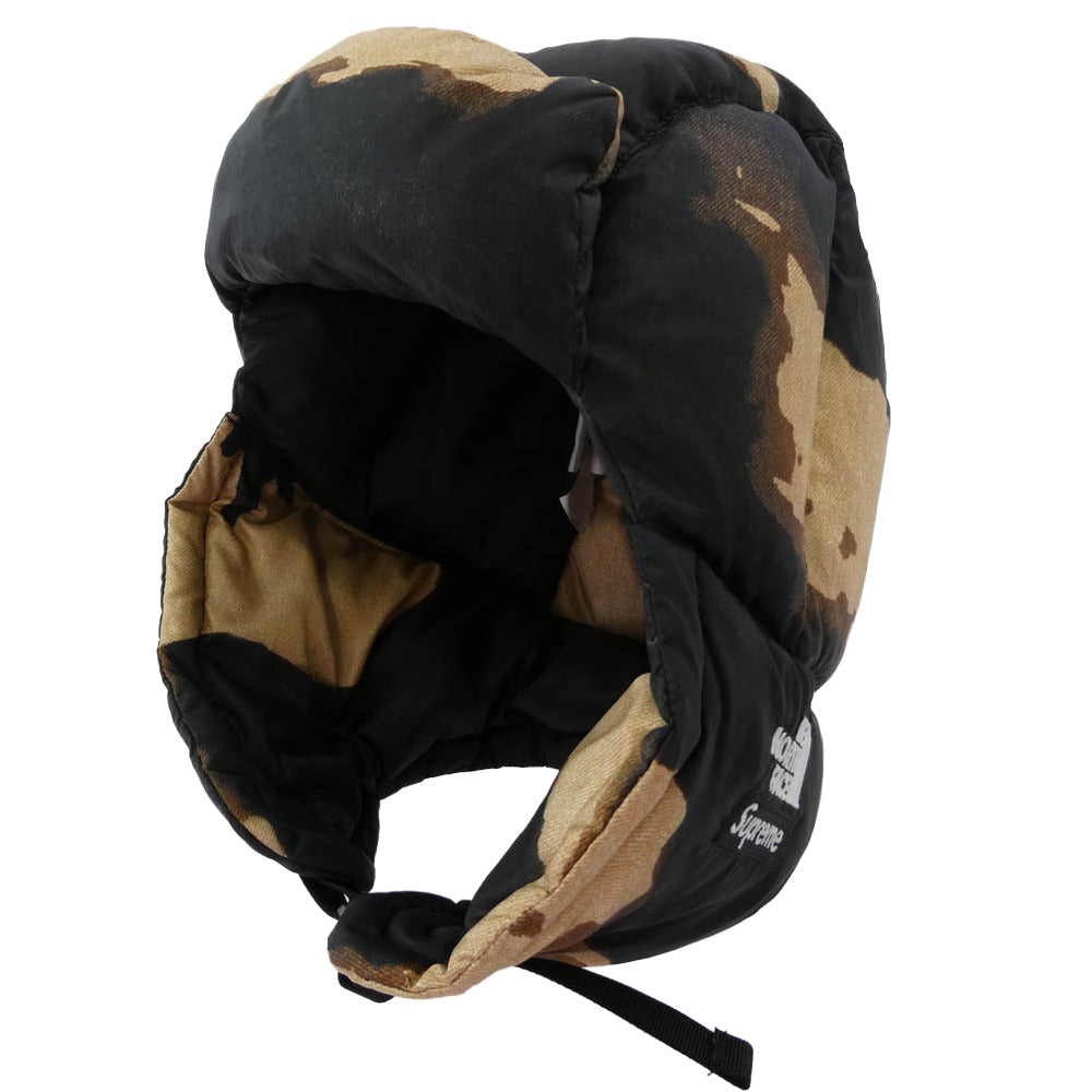 Supreme シュプリーム 21AW NN52151l The North Face Bleached Denim Trooper ノースフェイス ブリーチド デニムトルーパー ハット 帽子 マルチカラー系【中古】