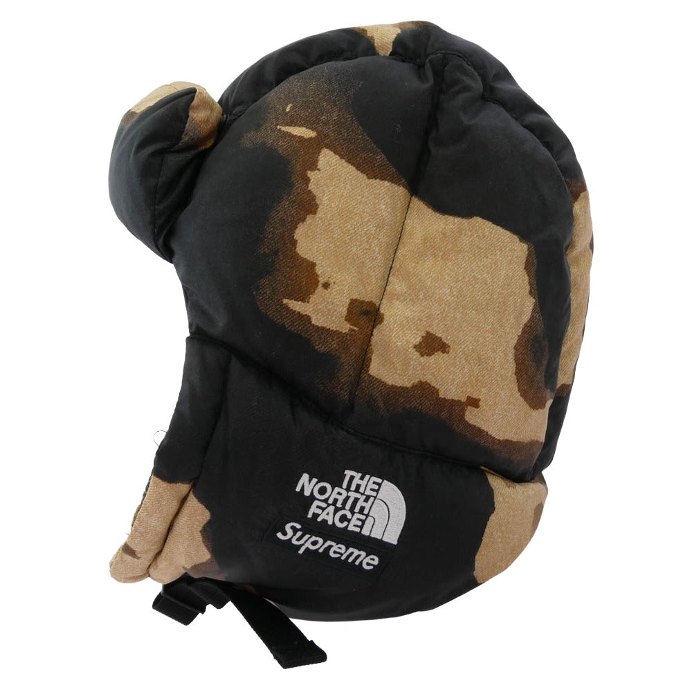 Supreme シュプリーム 21AW NN52151l The North Face Bleached Denim Trooper ノースフェイス ブリーチド デニムトルーパー ハット 帽子 マルチカラー系【中古】
