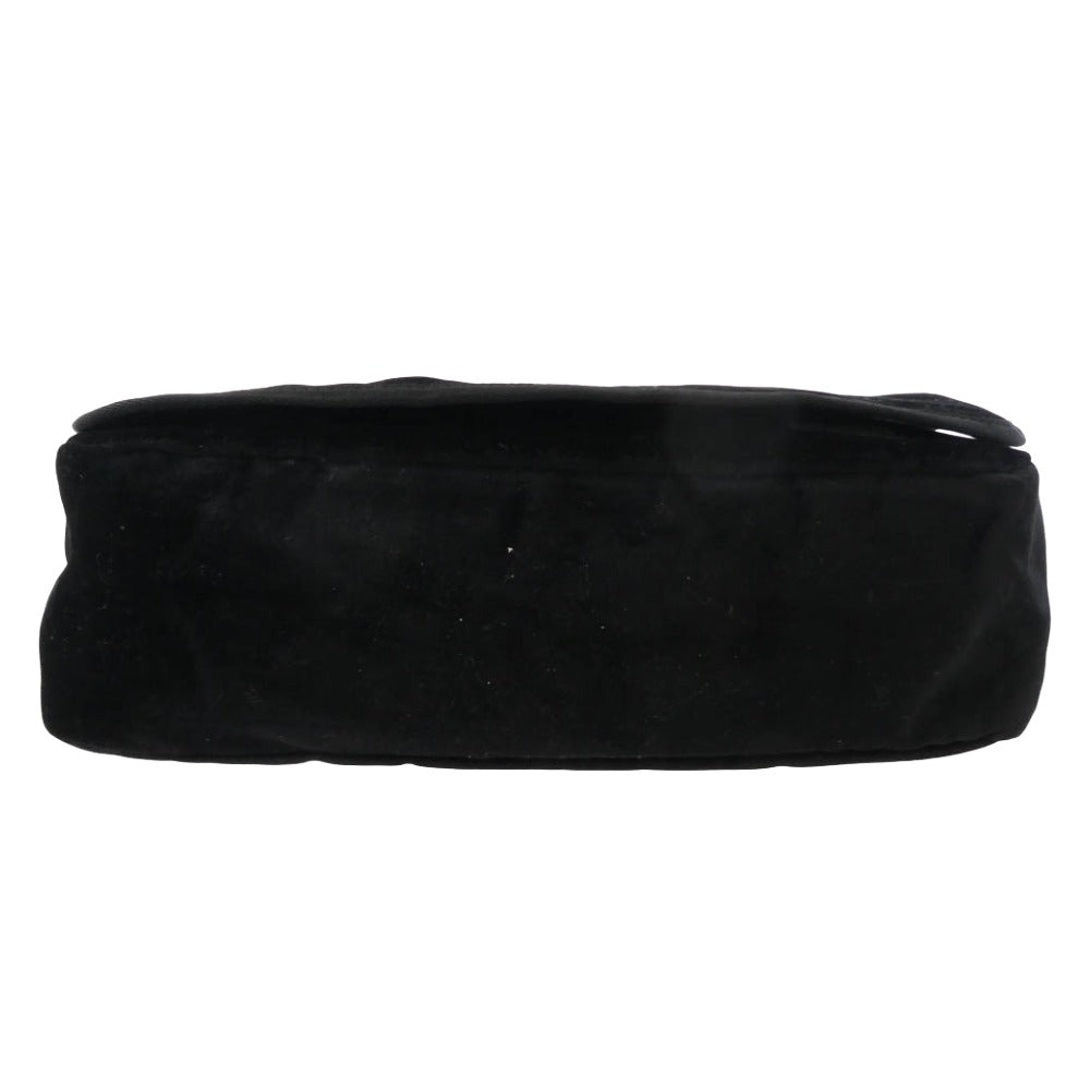 Supreme シュプリーム 25AW Velvet Small Messenger Bag ベルベット スモール メッセンジャー ショルダーバッグ ブラック系【中古】