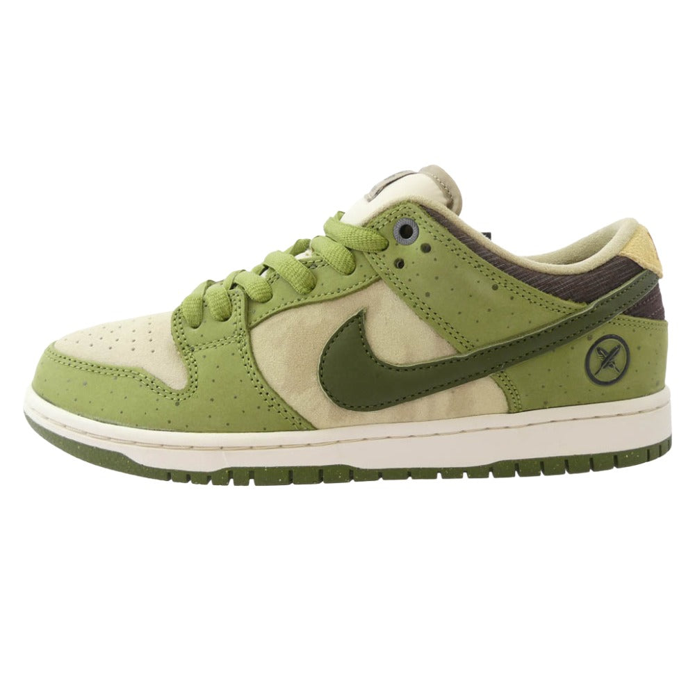 NIKE ナイキ HF8022-300 SB x YUTO HORIGOME DUNK LOW PRO MATCHA エスビー 堀米雄斗 ダンク ロー プロ マッチャ スニーカー グリーン系 26.5cm【極上美品】【中古】