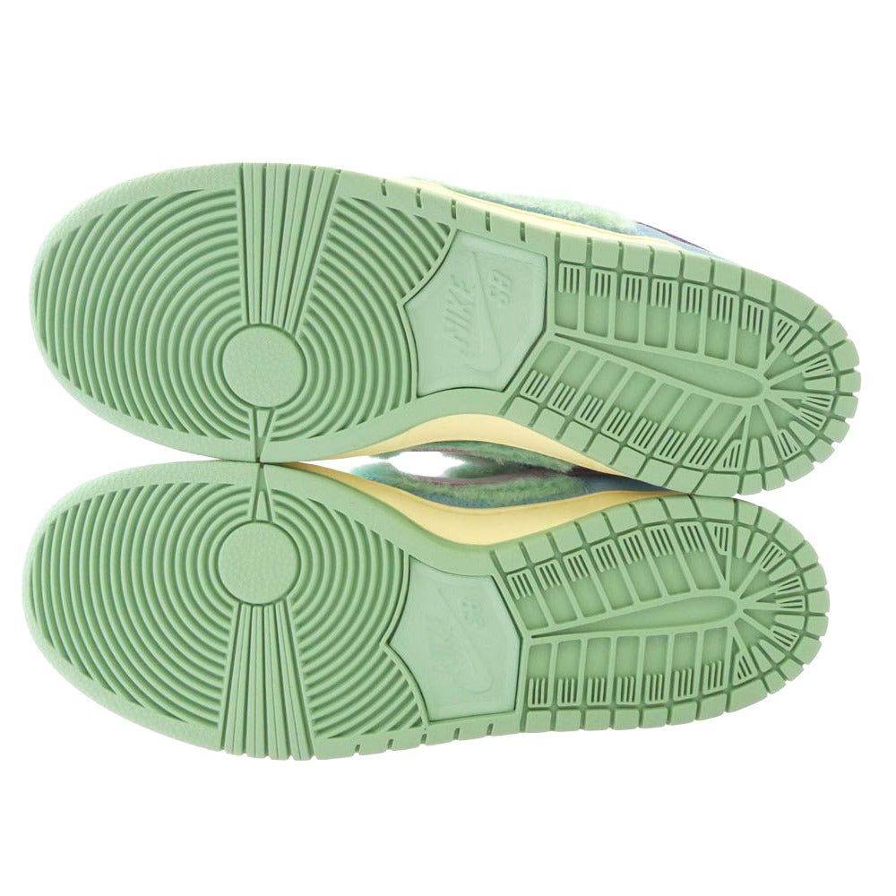NIKE ナイキ FN6040-400 SB × VERDY Dunk Low Pro QS エスビー ヴェルディ ダンク ロー プロ スニーカー マルチカラー系 26.5cm【極上美品】【中古】