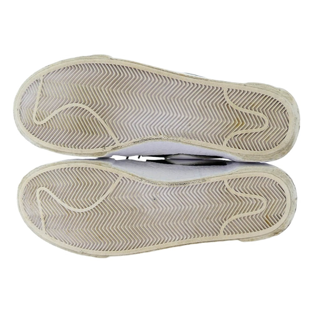 NIKE ナイキ DM6443-001 × sacai サカイ Blazer Low Black Patent Leather ブレーザー ロー ブラックパテントレザー スニーカー ブラック系 26.5cm【中古】