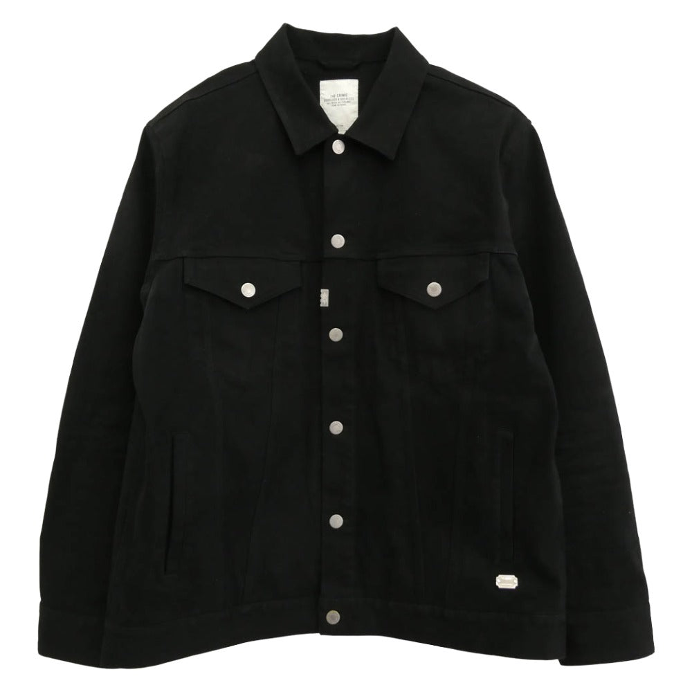 CRIMIE クライミー CR1-02B5-JK34 STRETRCH TWILL JACKET ストレッチツイル ジャケット ブラック系 XXL【中古】