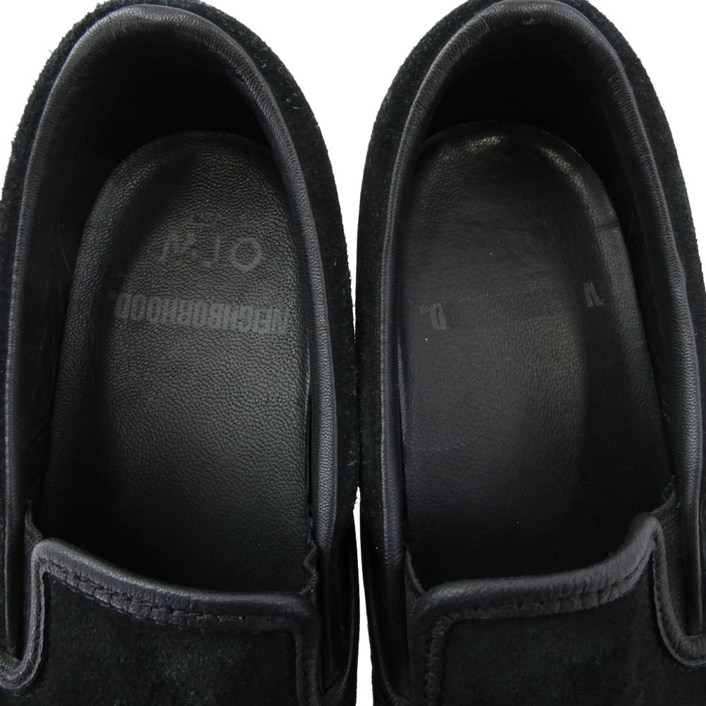 VANS バンズ OTW by Vans × NEIGHBORHOOD ネイバーフッド Classic Slip-On 98 クラシック スリッポン スニーカー ブラック系 26.5cm【中古】