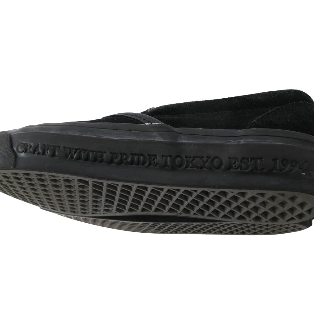 VANS バンズ OTW by Vans × NEIGHBORHOOD ネイバーフッド Classic Slip-On 98 クラシック スリッポン スニーカー ブラック系 26.5cm【中古】