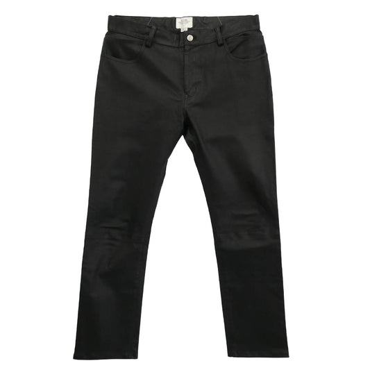 CRIMIE クライミー CR1-02A5-PL03 LAMB LEATHER ラムレザー パンツ ブラック系 XL【中古】
