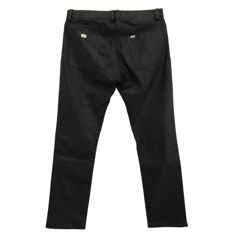 CRIMIE クライミー CR1-02A5-PL03 LAMB LEATHER ラムレザー パンツ ブラック系 XL【中古】