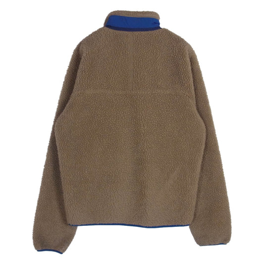 patagonia パタゴニア 17AW 23056 CLASSIC RETRO-X クラシック レトロX フリース ジャケット ライトブラウン系 XS【中古】