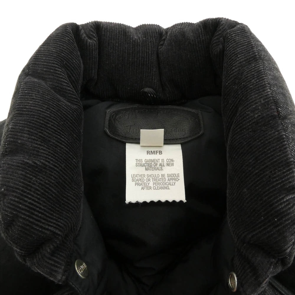 Rocky Mountain FeatherBed ロッキーマウンテンフェザーベッド ダウンベスト ブラックデニム ブラック系 36【中古】