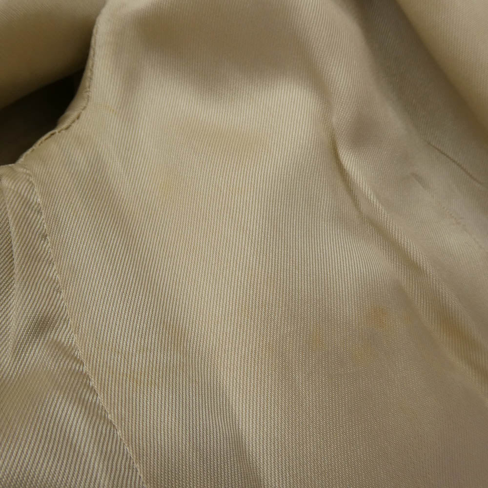 LOEWE ロエベ ラムナッパ シングル ライダース レザー ジャケット ブラウン系 40【中古】