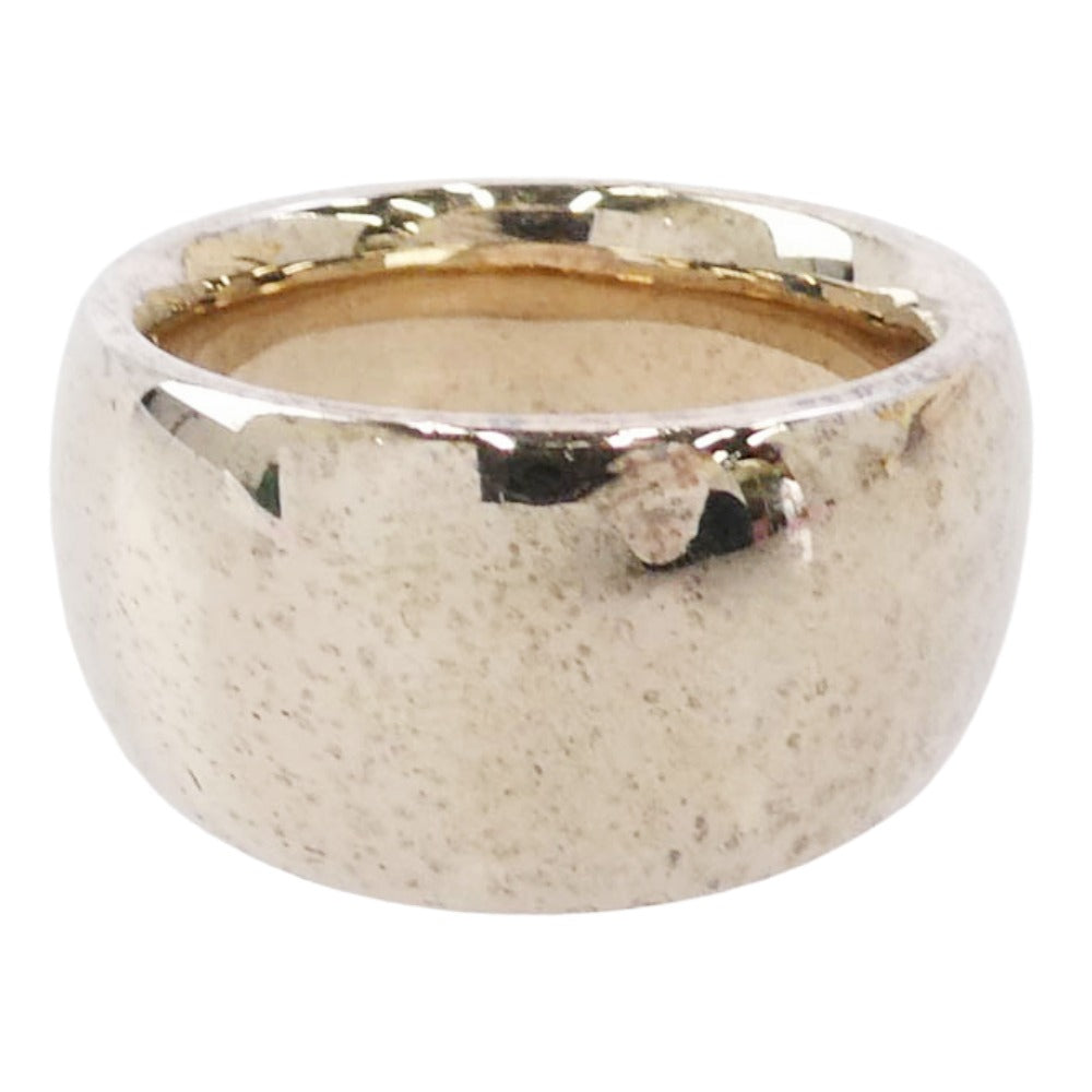 ete エテ ラウンド プレーン リング シルバー系 13.5号【中古】