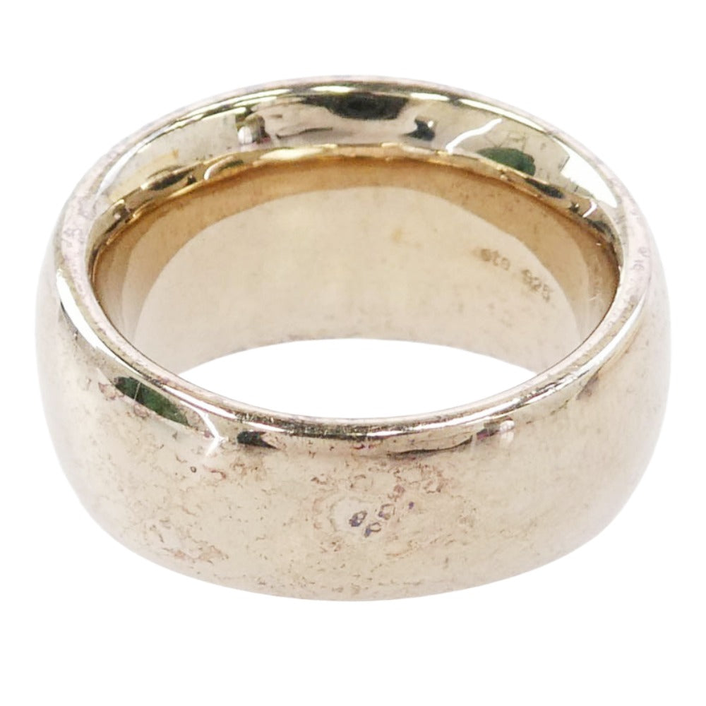 ete エテ ラウンド プレーン リング シルバー系 13.5号【中古】