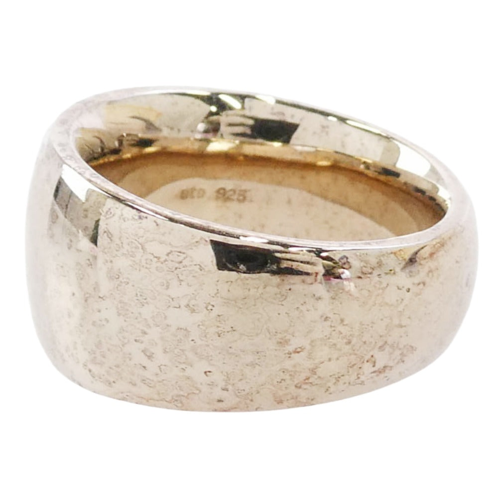 ete エテ ラウンド プレーン リング シルバー系 13.5号【中古】