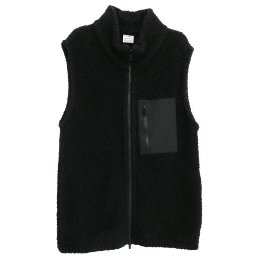 ザエンジニアドベーシックス THE WOOL FLEECE VEST ザ ウール フリース ベスト ブラック系 L【中古】
