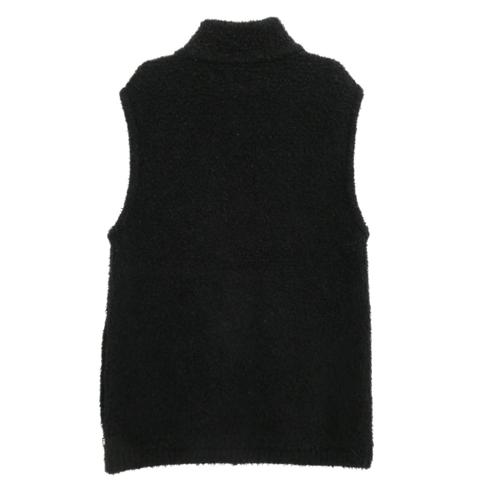 ザエンジニアドベーシックス THE WOOL FLEECE VEST ザ ウール フリース ベスト ブラック系 L【中古】
