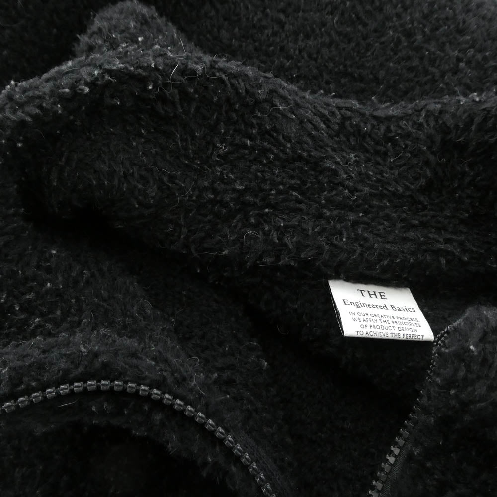ザエンジニアドベーシックス THE WOOL FLEECE VEST ザ ウール フリース ベスト ブラック系 L【中古】