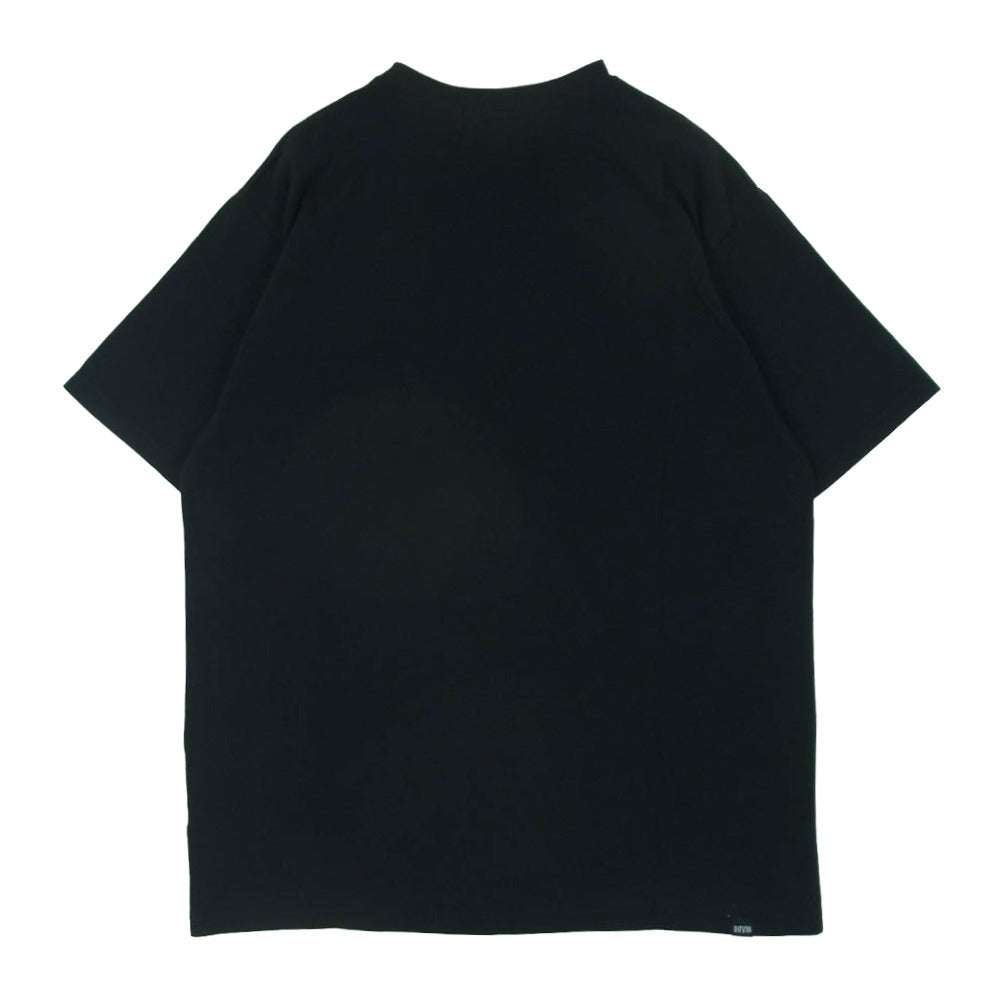 HYSTERIC GLAMOUR ヒステリックグラマー 25AW 02253CT10 THE ROLLING STONES TOUNGE DINOSAUR リップ＆タン ディノサウルス 半袖 Tシャツ ブラック系 L【新古品】【未使用】【中古】