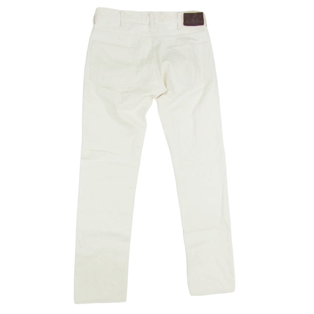 ADDICT CLOTHES アディクトクローズ ACV-P01 ACVM エーシーブイエム ORGANIC COTTON TAPERED DENIM テーパード デニム パンツ オフホワイト系 30【中古】