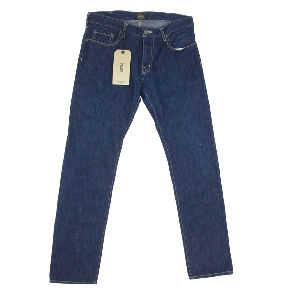 ADDICT CLOTHES アディクトクローズ ACV-P01LCD ACVM エーシーブイエム TAPERED DENIM テーパード デニム パンツ インディゴブルー系 30【中古】