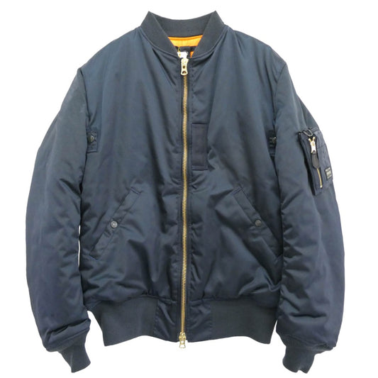 Buzz Rickson's バズリクソンズ 390-92153 PORTER ポーター MA-1 & WALLET (L) ネイビー系 40【美品】【中古】