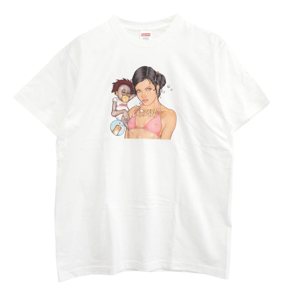 Supreme シュプリーム 25AW Angel Tee エンジェル 半袖 Tシャツ ホワイト系 M【中古】