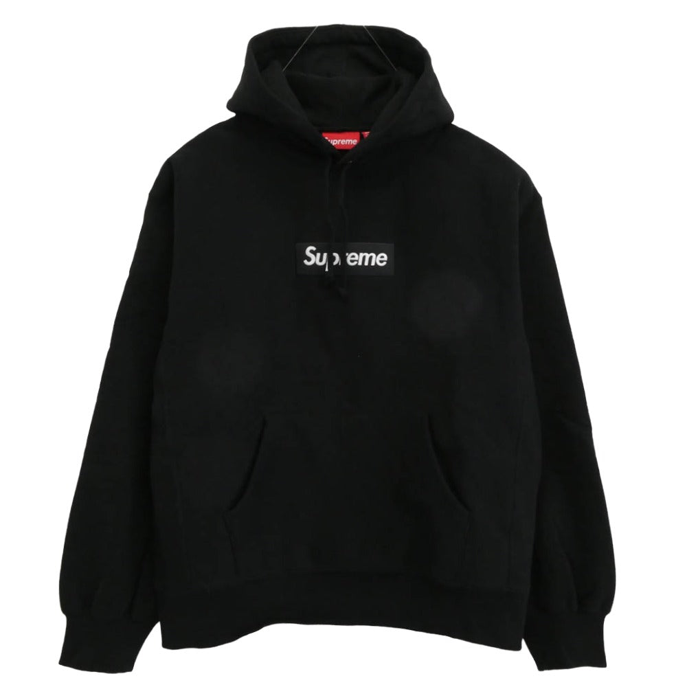Supreme シュプリーム 23AW Box Logo Hooded Sweatshirt ボックス ロゴ フーディー スウェットシャツ パーカー ブラック系 M【極上美品】【中古】