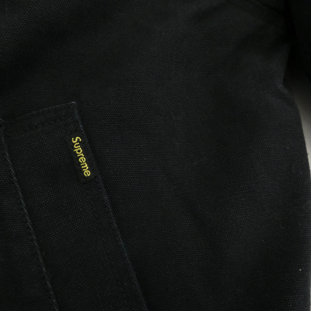 Supreme シュプリーム 24AW Faux Shearling Lined Bomber Jacket フェイク シアリング ボンバー ジャケット ブラック系 M【中古】