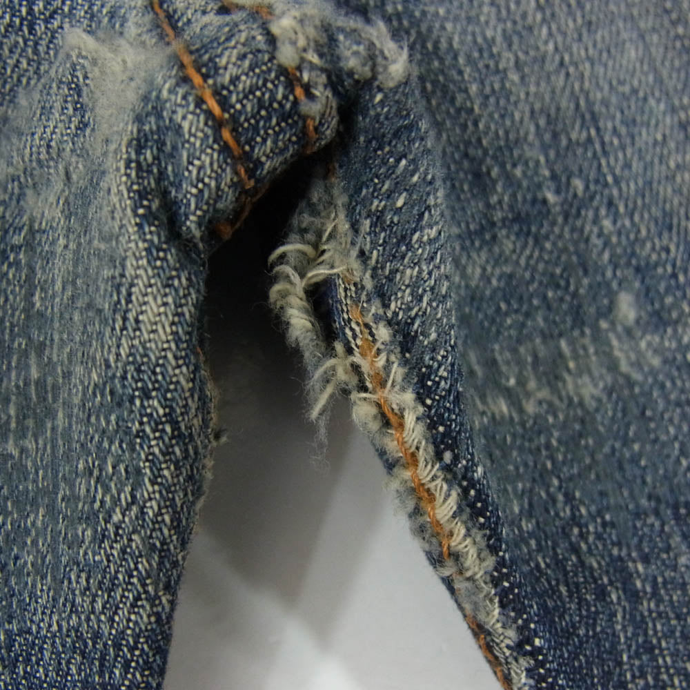 DIOR HOMME ディオールオム Skiny Denim Pants ダメージ加工 スリムフィット スキニー ジーンズ デニムパンツ インディゴブルー系 27【中古】