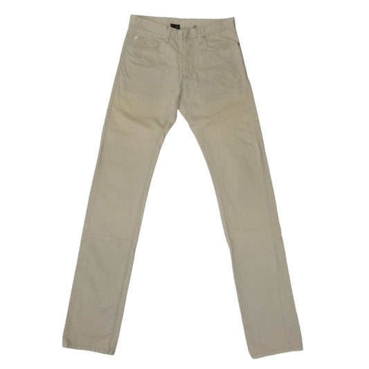 DIOR HOMME ディオールオム 05SS 5EH1011450 エディ期 購入時カード付属 Skiny Denim Pants スリムフィット スキニー ジーンズ デニムパンツ ベージュ系 29【中古】