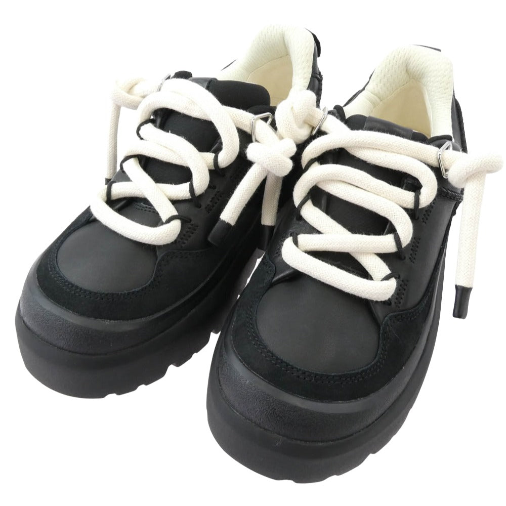 UGG アグ 1170910 Heritage Utility Sneaker ヘリテージ ユーティリティー スニーカー ブラック系 23cm【美品】【中古】