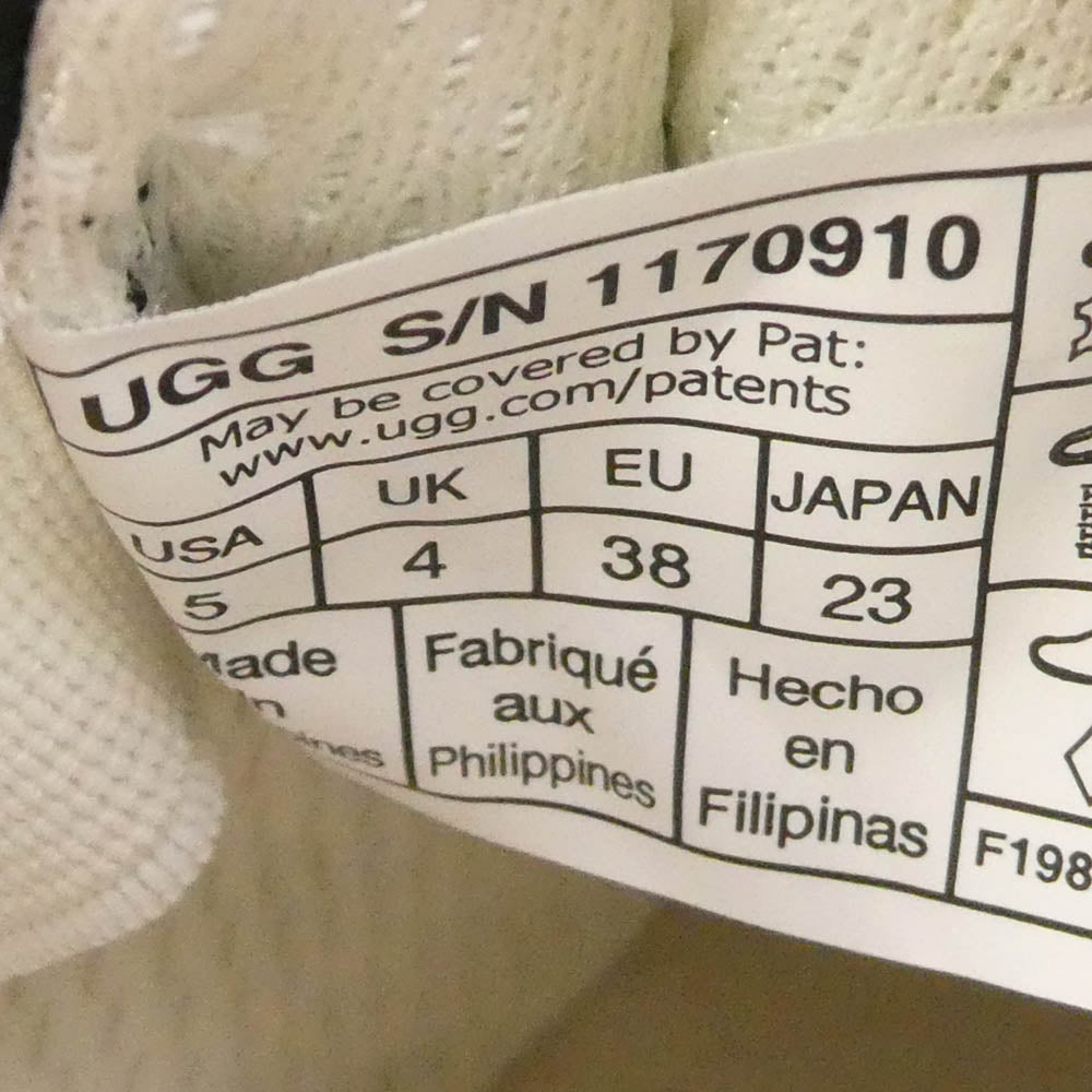 UGG アグ 1170910 Heritage Utility Sneaker ヘリテージ ユーティリティー スニーカー ブラック系 23cm【美品】【中古】