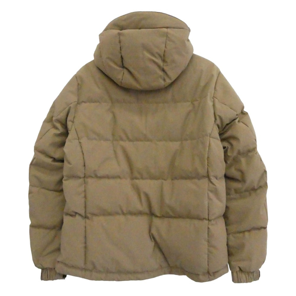 NANGA ナンガ JMP-234-052 x JEANSFACTORY 別注 難燃素材 ジーンズファクトリー ダウンジャケット ライトブラウン系 XL【中古】