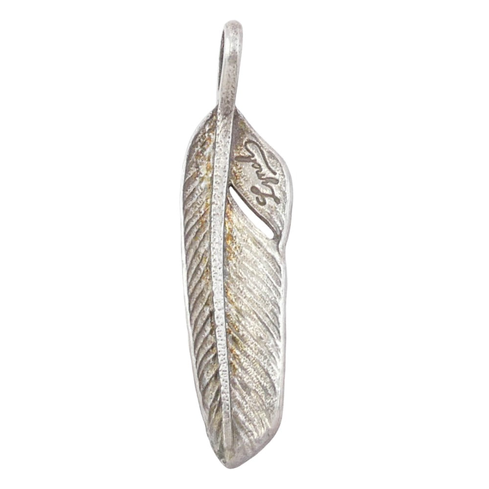 LYNCH SILVERSMITH リンチシルバースミス LNC314 FEATHER (S) フェザー ペンダントトップ シルバー系【中古】 LYNCH SILVERSMITH リンチシルバースミス LNC314 FEATHER (S) フェザー