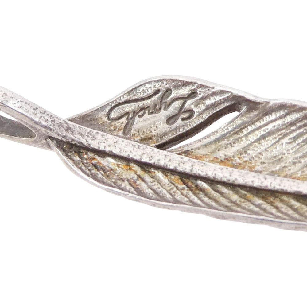 LYNCH SILVERSMITH リンチシルバースミス LNC314 FEATHER (S) フェザー ペンダントトップ シルバー系【中古】