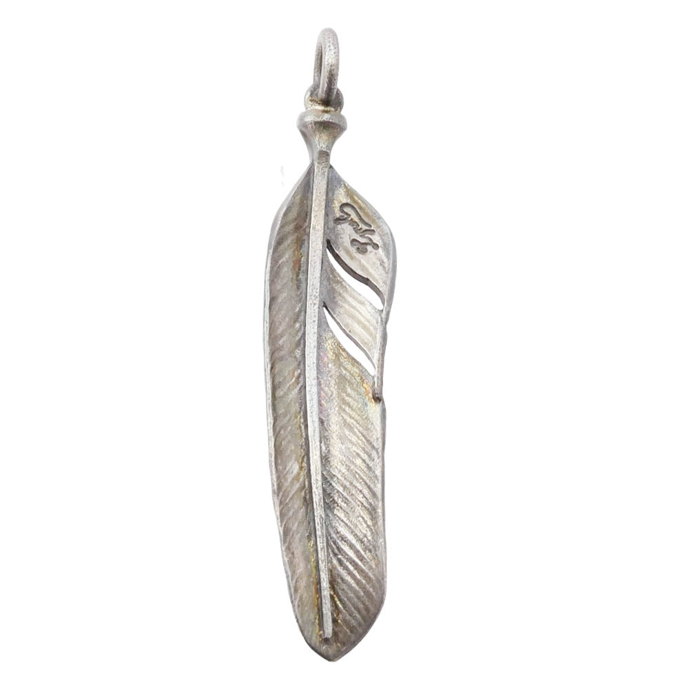LYNCH SILVERSMITH リンチシルバースミス LNC313 FEATHER (M) フェザー ペンダントトップ シルバー系【中古】