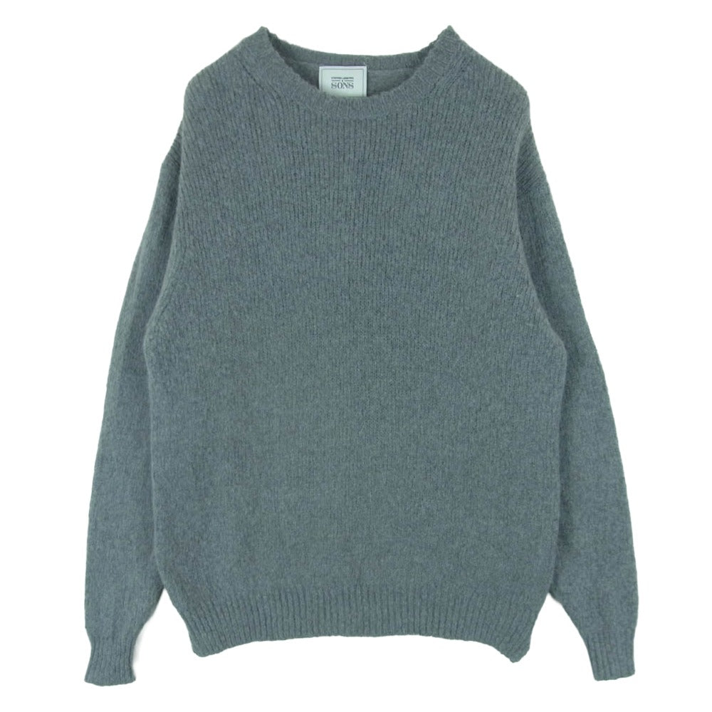 UNITED ARROWS ユナイテッドアローズ 5513-1-990002 SONS サンズ アルパカウール クルーネック ニット セーター グレー系 M【中古】