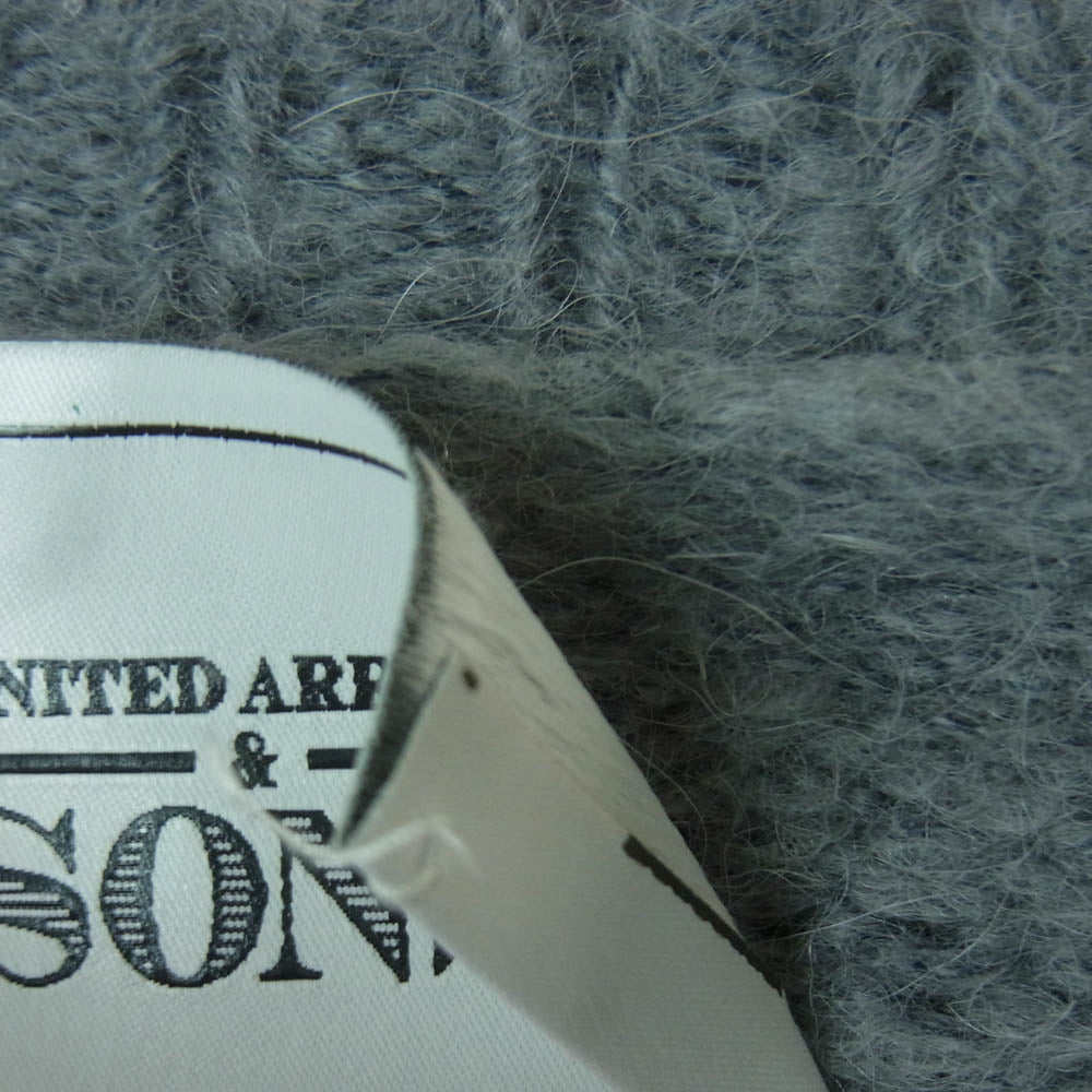 UNITED ARROWS ユナイテッドアローズ 5513-1-990002 SONS サンズ アルパカウール クルーネック ニット セーター グレー系 M【中古】