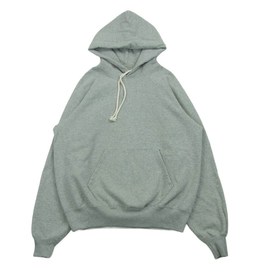 ANATOMICA アナトミカ 530-591-22 SWEAT RAGLAN PARKA 裏起毛 ラグラン プルオーバー スウェット パーカー グレー系 L【中古】