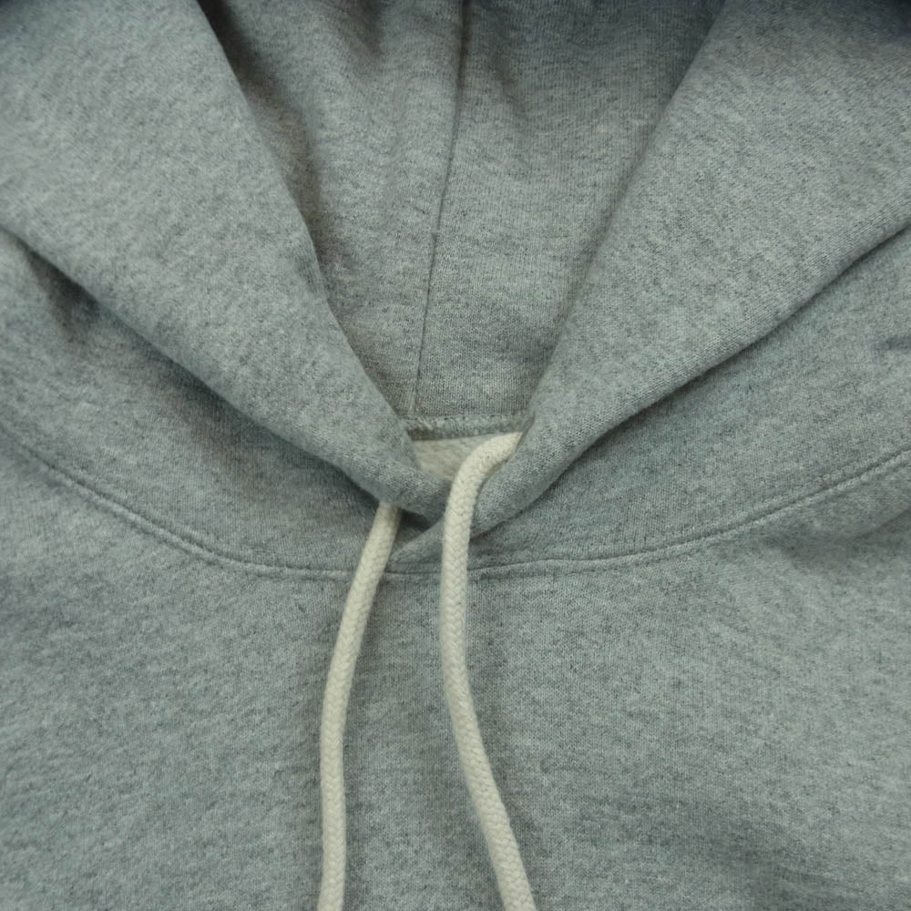 ANATOMICA アナトミカ 530-591-22 SWEAT RAGLAN PARKA 裏起毛 ラグラン プルオーバー スウェット パーカー グレー系 L【中古】