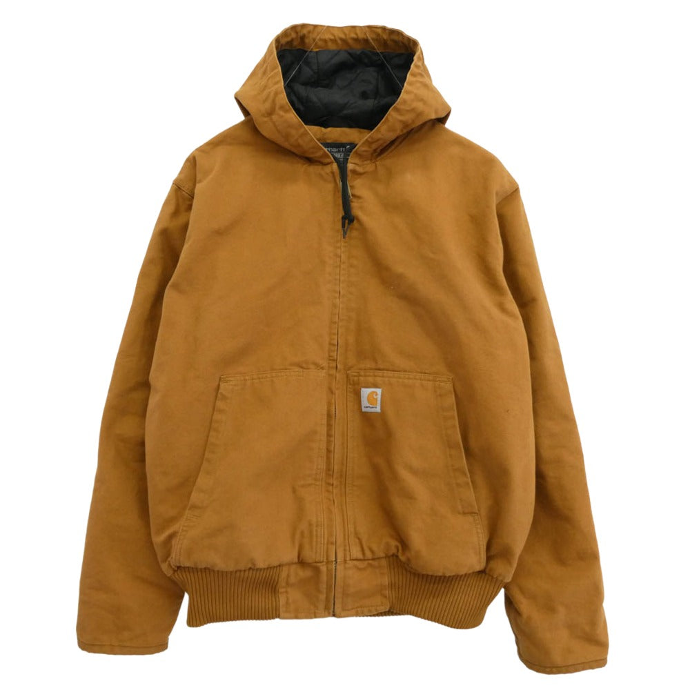 Carhartt カーハート Carhartt Washed Duck Insulated Active Jacket アクティブ ジャケット ブラウン系 L【中古】