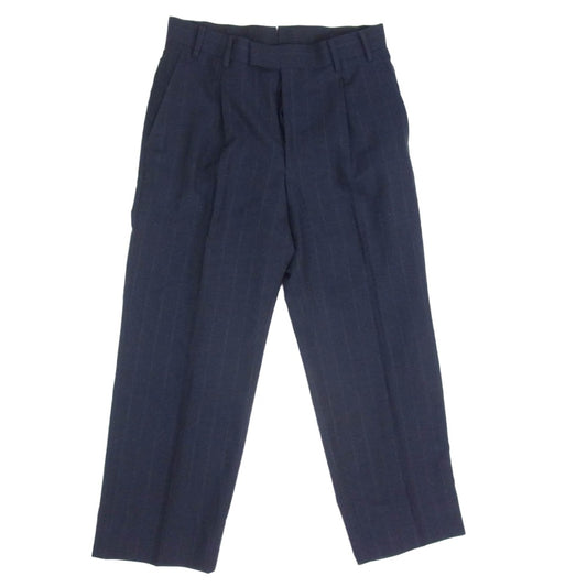 マーティーアンドサンズ MT2103-0220A SET UP TROUSER セット アップ トラウザー パンツ ネイビー系 3【中古】